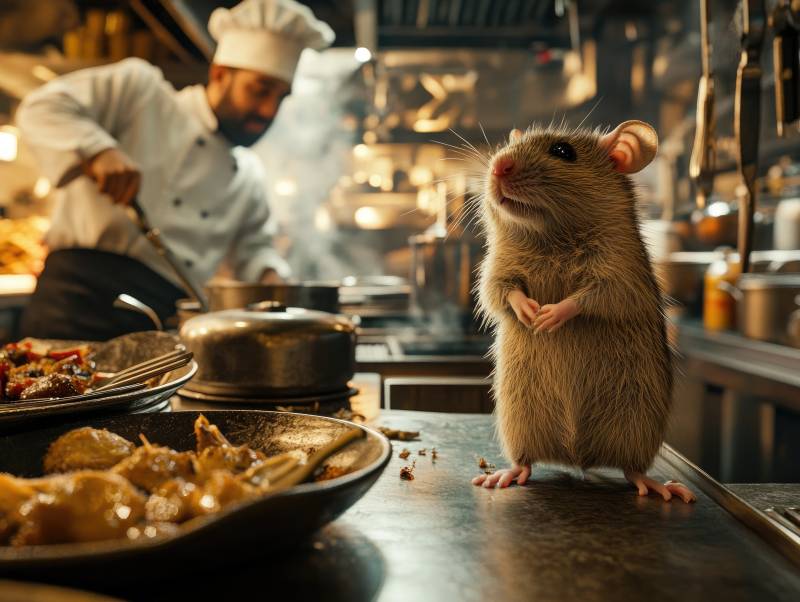 Société dans la lutte contre les rongeurs dans une boulangerie à Avignon