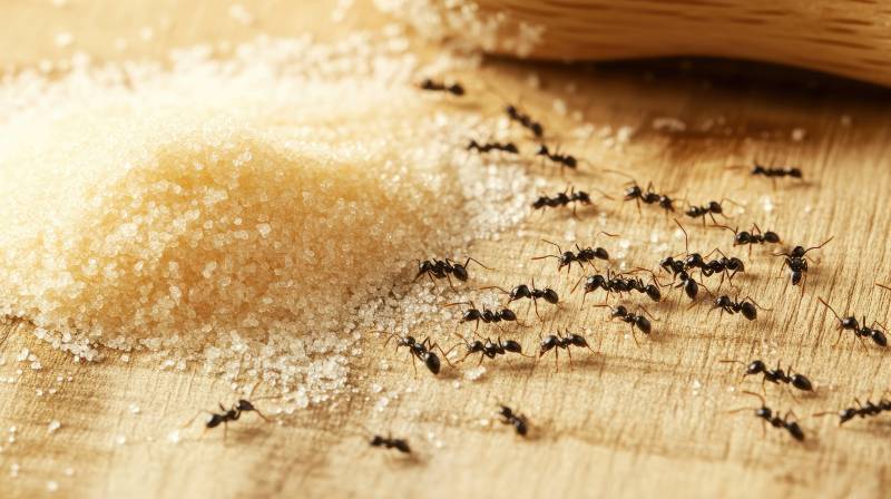 Solution contre les fourmis dans la cuisine d'un restaurant dans les Alpes-Maritimes