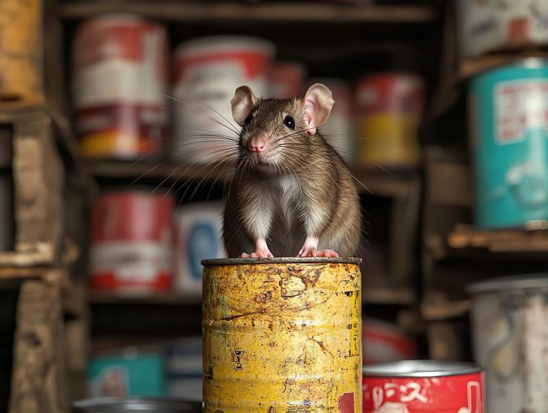 Protéger les rayons contre les rongeurs dans un hypermarché à Avignon