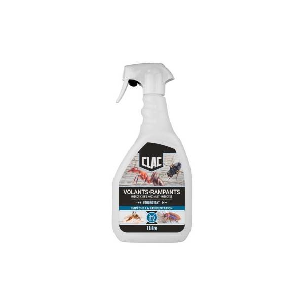 Insecticide volants rampants choc pulverisateur 1l